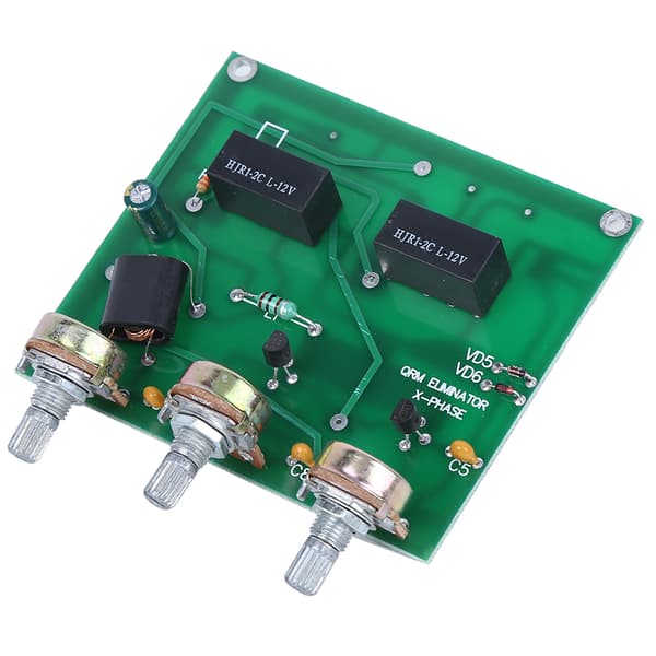 HF Band QRM Eliminator Kit X Phase Grøn PCB 1-30MHz Radiokommunikationsforstærkerdele