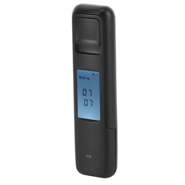 Bærbar alkometer LCD-skjerm Vintester rattfyllerianalysator Blåsedetektor CSY‑006Black