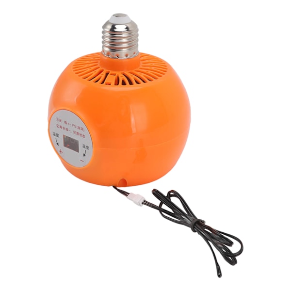 E27 Lämpölamppu Automaattinen Vakiolämpötila Säädettävä Siipikarjan Lämpölamppu Kanille, Broilereille, Ankille 150W 220V