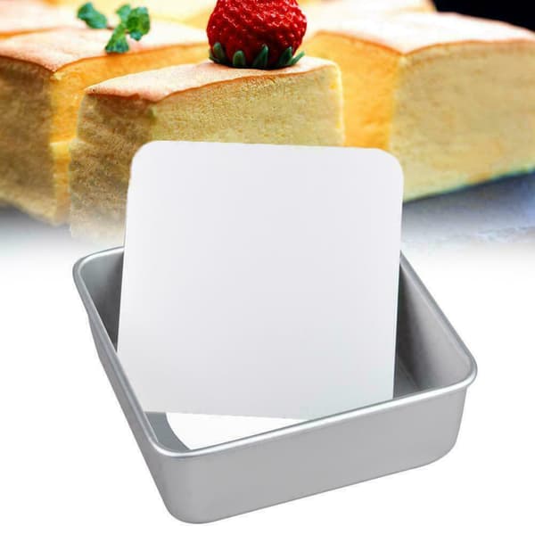 Kakeform med avtakbar bunn 6 tommer Aluminiumlegering Form Baking Chiffonkake Mousseform