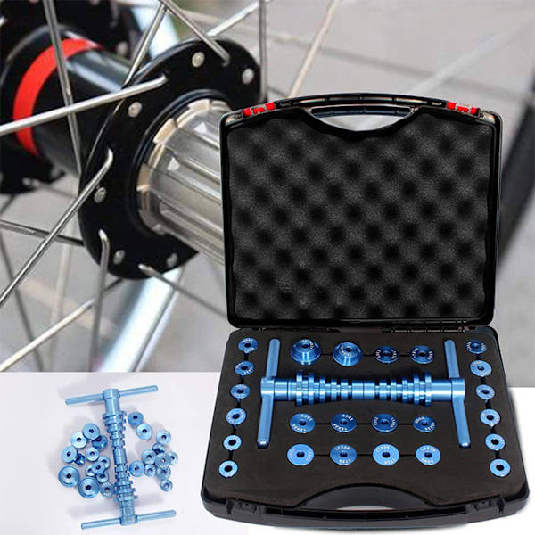 Cykellagerpressset Hjul Pivotpunkt Universal Nav Cykellagerpress Mjuk Svansramset Cykel Reparationsverktyg
