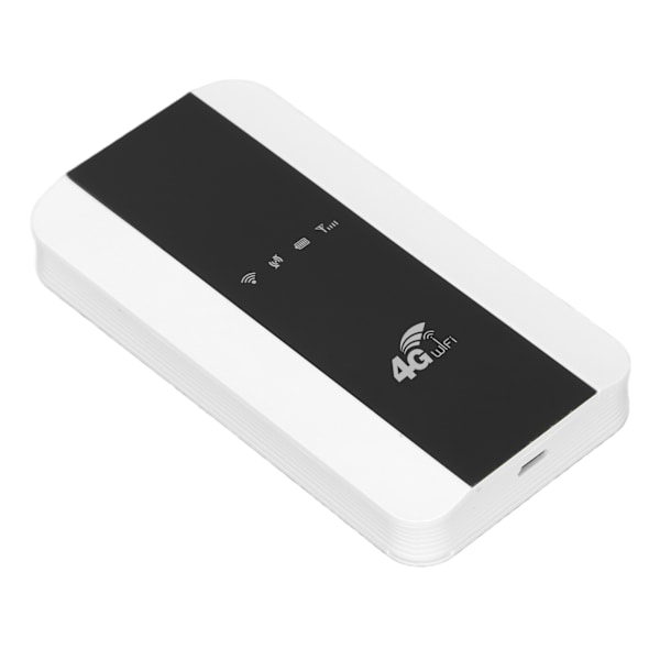 Mobil Hotspot Support 4G SIM-kort Bærbar Trådløs Router med Lang Batterilevetid til Stationære Bærbare Computere