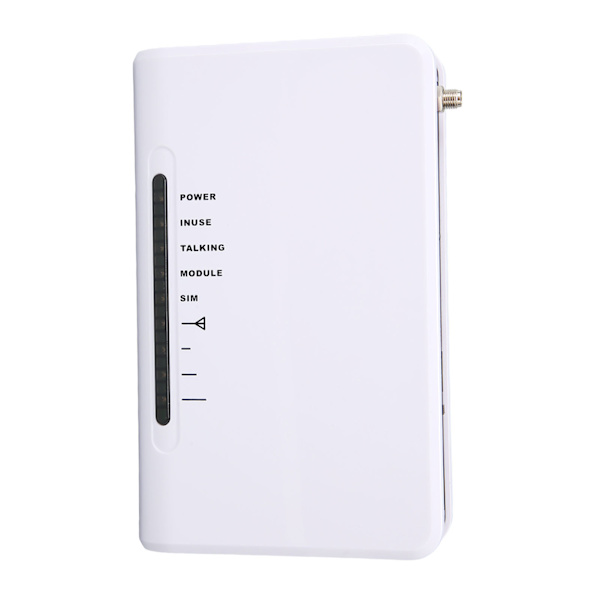 Fast trådløs terminal Quad Band 4G GSM-understøttet antipodal signal GSM Desktop Caller til kontor butik 100‑240V EU-stik