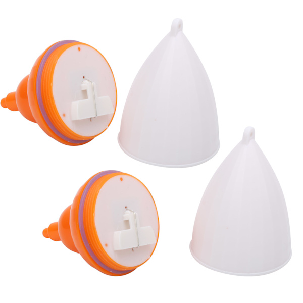 2st LED lysande fiskeflottor Natthavsboj Elektroniska bobbers fisketillbehör28127-B40