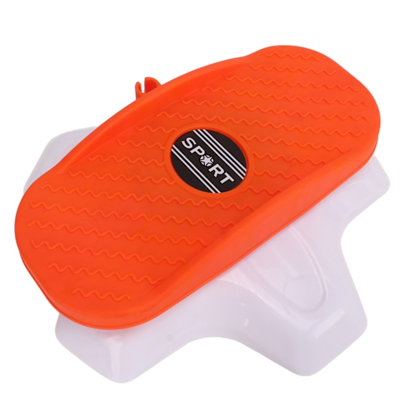 1 par/sæt Split Waist Twist Disc 3D Arc Pedal Lydløs Twist Boards til Sports Fitness Orange