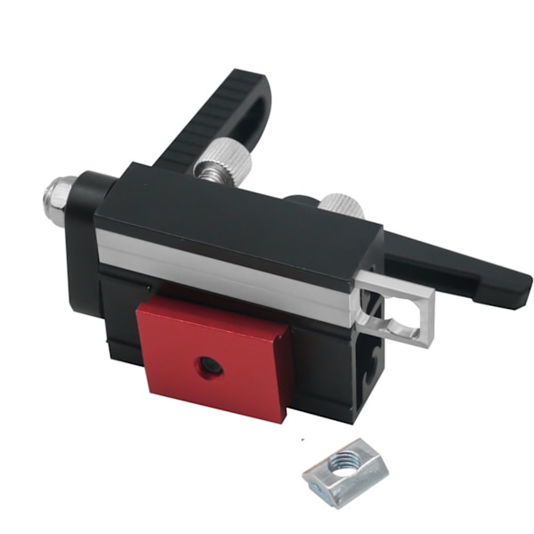 Staket Flip Stop 75 Typ T Spår Begränsning Enhet Aluminiumlegering Låsbar T Spår Locator