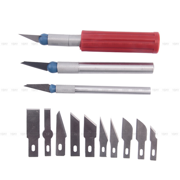 13 st/set Multifunktion Precision Hobby Tool Scrapbooking Grav Stencil Scribing Razor
