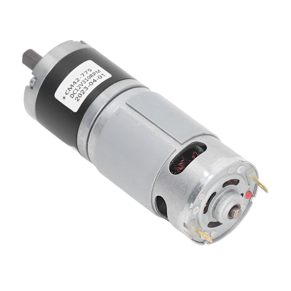 DC-planeettasähkömoottori Kupariroottori Suuri vääntö CW CCW DC-vaihteisto DC12V 310RPM