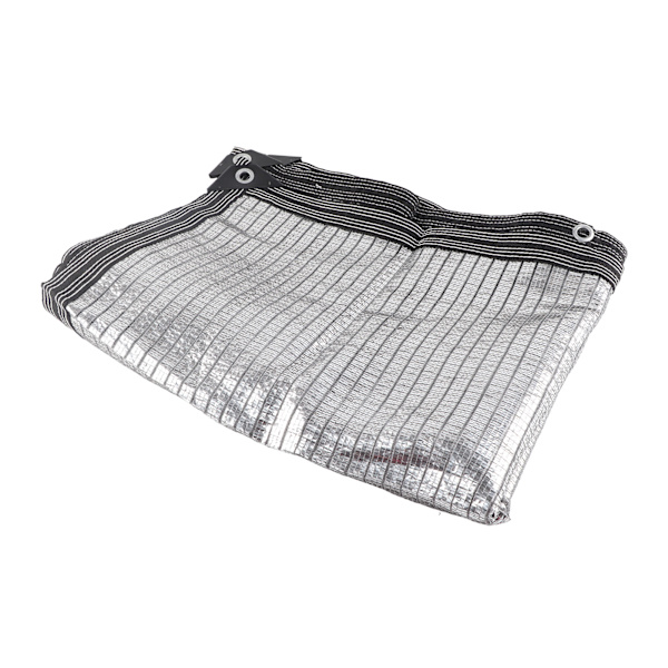 Aluminiumfolie Isoleringsskærm Net Solskærm Sejl til Græsarealer Haver Swimmingpools
