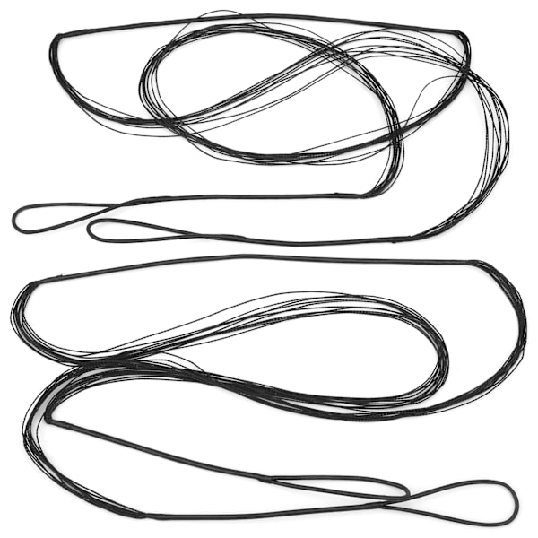 12 tråder Tradisjonell recurve bueskyting buesnor Polyester erstatningsbue snor