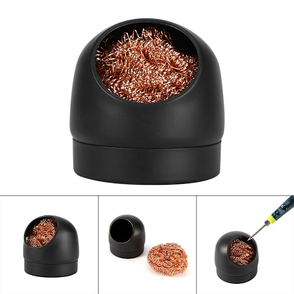 Hot Sell Wire With Stand Set Svetsning Lödning Lödjärn Spets Rengöring Stål