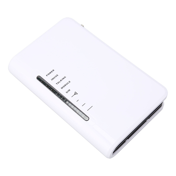 Fast trådløs terminal Quad Band 4G GSM-understøttet antipodal signal GSM Desktop Caller til kontor butik 100‑240V EU-stik