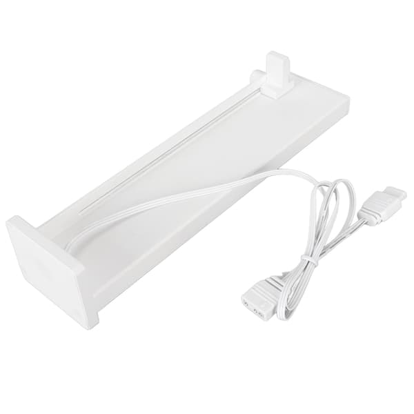 GPU-stödfäste ARGB aluminiumlegering Magnetisk bas Glidbar justerbar GPU-hållare Kompatibel med skrivbordsgrafikkort Vit