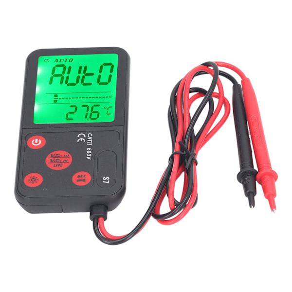 3,5 tum digital multimeter 6000 räkningar Multifunktionell automatisk identifiering Bärbar voltmeter spänningsmätare