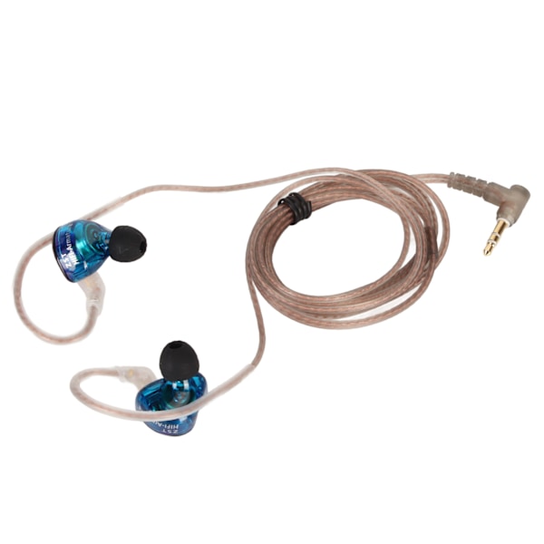 KZ ZST kuulokkeet 3,5 mm L-liitäntä melunvaimennus 1BA 1DD HiFi langallinen kuuloke Androidille iPodille Värikäs standardi