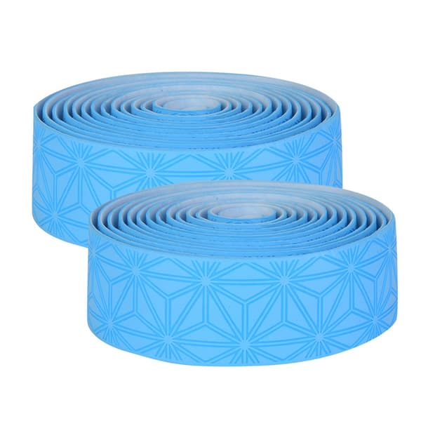 【NX】Racerstyrebelte Høy elastisk myk svetteabsorberende styretape blå