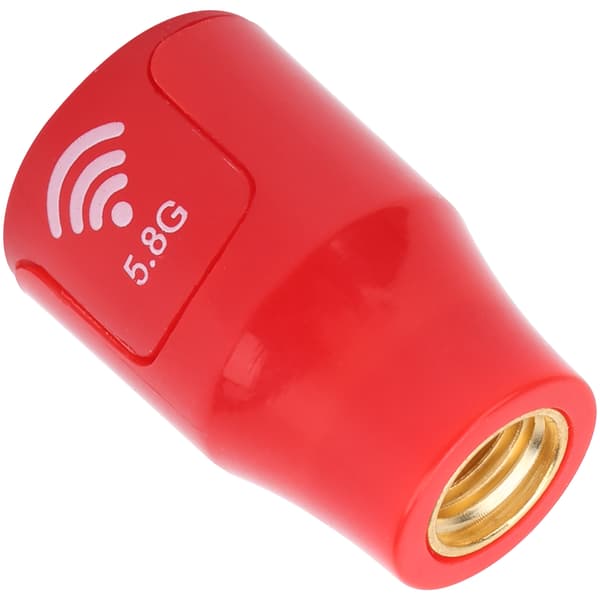 5.8Ghz 2.8dbi RHCP Antenne for FPV Racing Drone RC Reservedeler Tilbehør Rød RP‑SMA