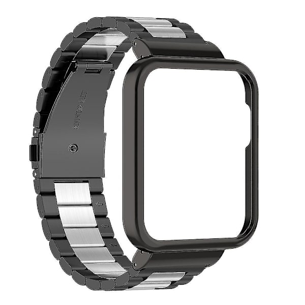 Mi Watch Lite/Redmi Watch Holdbar Armbåndsrem - Sort/Rød