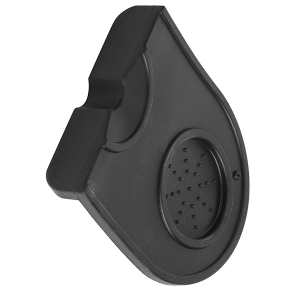Svart Multifunktion Tjocka Anti-sladd Kaffe Tamper Hållare Silikon Pad Mat (svart)