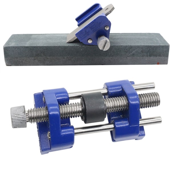 Honing Guide Jig Justerbar Trebearbeidingssliper med Fast Vinkel for Meislar Høvleblad Honing Guide