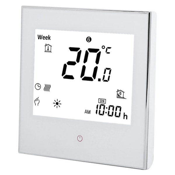 Værelsetermostat med ugeprogrammering LCD-skærm Berøringsskærm 5A AC110‑230V