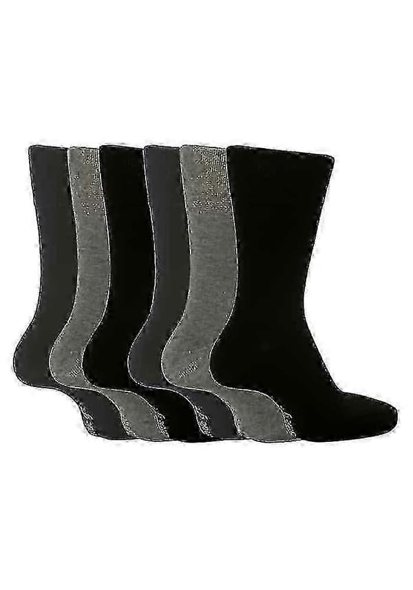 Pk Herr Icke-elastiska Strumpor 12-14 Blue 12-14 uk
