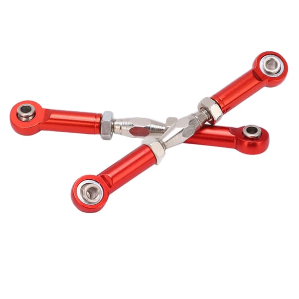 Forreste Stabilisatorarme 2,7 tommer Arme Aluminium Legering Stærk Robust RC Bil Tilbehør til 1/7 Fjernstyret Bil Rød