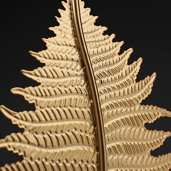 Enkla dekorativa prydnader Creative Gold Leaf heminredning