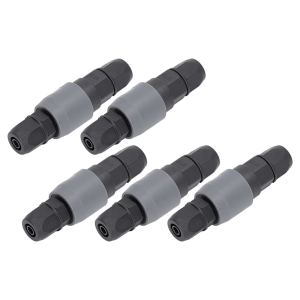 5 set pneumatisk snabbkoppling typ C självlåsande luftkompressor slangkoppling Stickkontakt (SP+PP30)