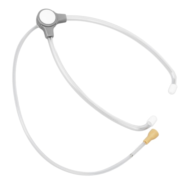 Transparent stetoskop for lytting med dempende øretelefon for lyddeteksjon med dobbelt hode