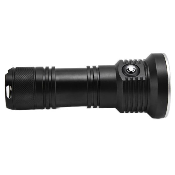 12LED lommelykt IP68 10000LM aluminium lommelykt med 3 lysfarger 5 lysmoduser for dykking