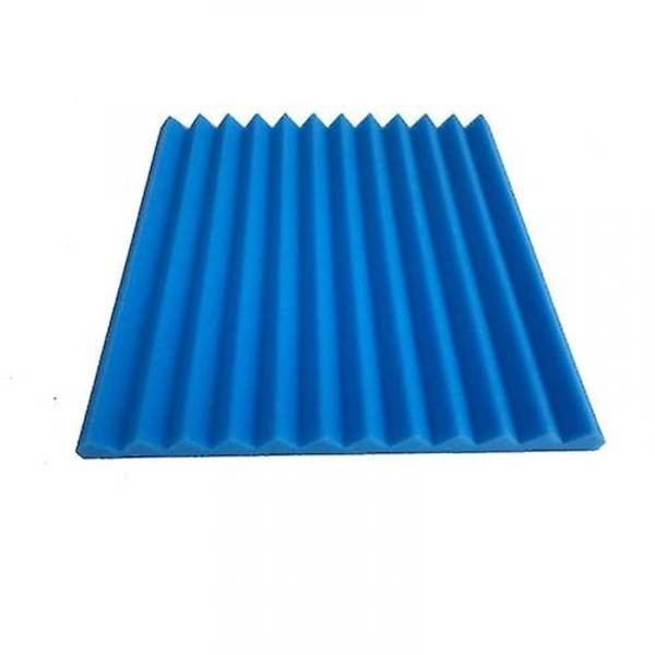 12-pack skum akustiske paneler blue