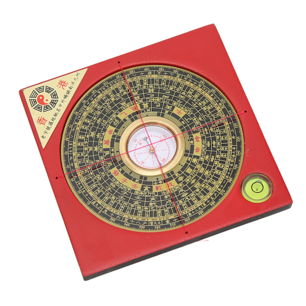 Kinesisk Feng Shui Luo Pan Hållbar metall Plastundersökning Geomantisk omen Exorcisa onda andar Geomantisk omen Pan