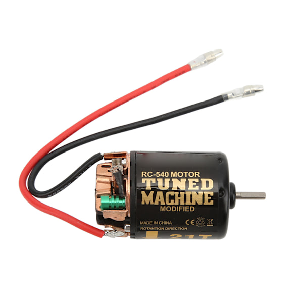 RC 540 Motor 21T Borstad Motor för AXIAL SCX10 90046 1/10 RC Biluppgraderingsdelar Tillbehör