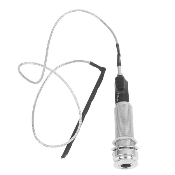 Akustisk gitarr pickup under sadel Piezo pickup sticka med 6,35 mm Endpin Output Jack