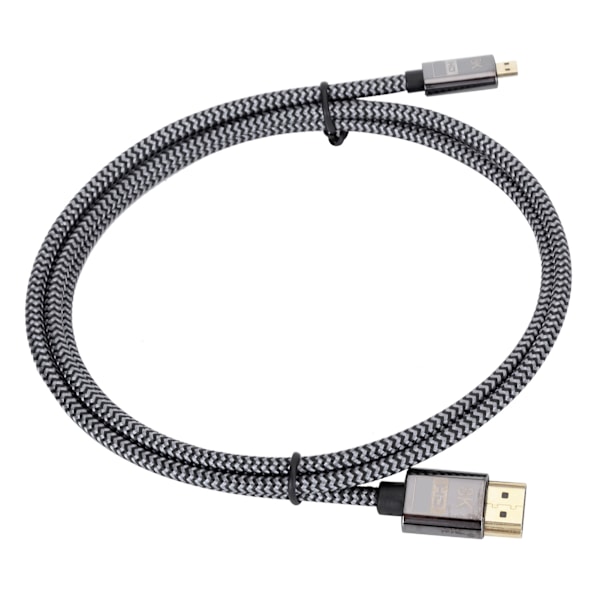 Mikro HDMI til HDMI HD Video Flettet Nettilbehør til Computerforbindelse 1 meter