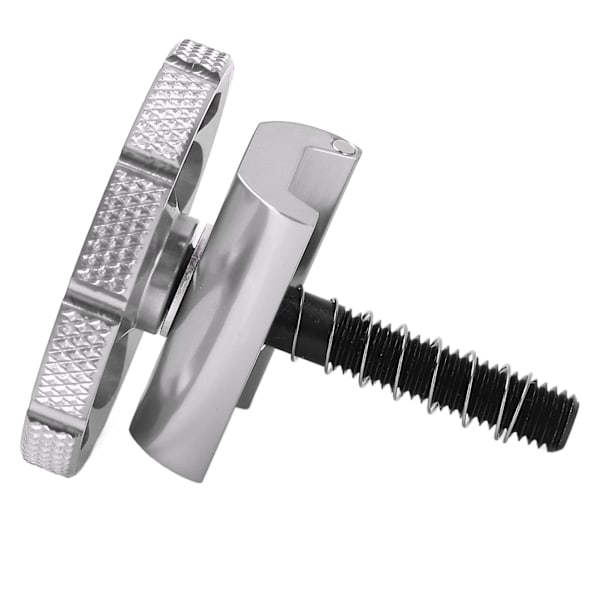 Foldbar sykkel Aluminium Hengselklemme C-spenne CNC Integrert for Brompton Foldbar Sykkel Sølv