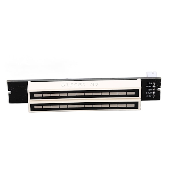 LED Musikk Audio Spektrum Modul 12 Bit Dobbel Spor 7 Grønn 2 Oransje 3 Rød Musikknivåindikator DC7‑12V
