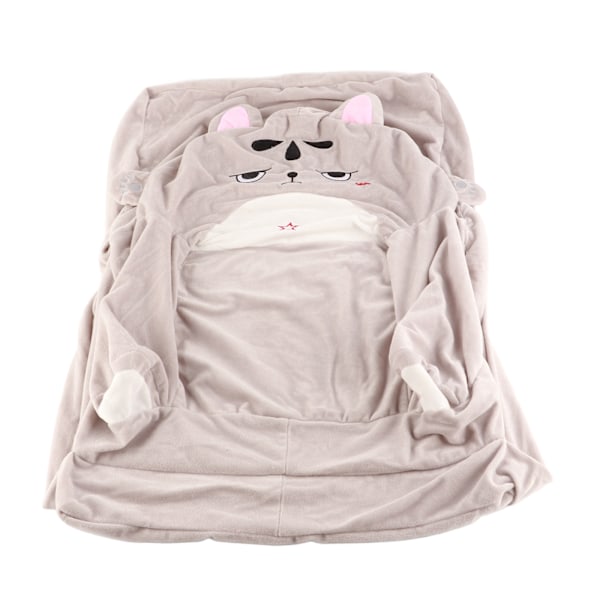 2-in-1 taittuva lasten sohva Tyyny Plush-sohva Söpö sohva lapsille
