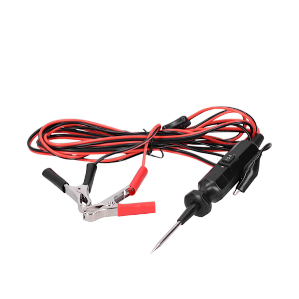 DY18 Bil Elektrisk Krets Testare 12/24V DC 10A Överbelastningsskydd med Strömspets 4M Kabel