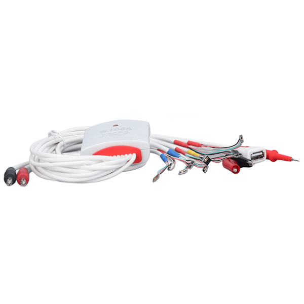 W103A V7 Mobiltelefon startkabel DC-strömförsörjningskabel för IOS 13Pro Max 13Mini
