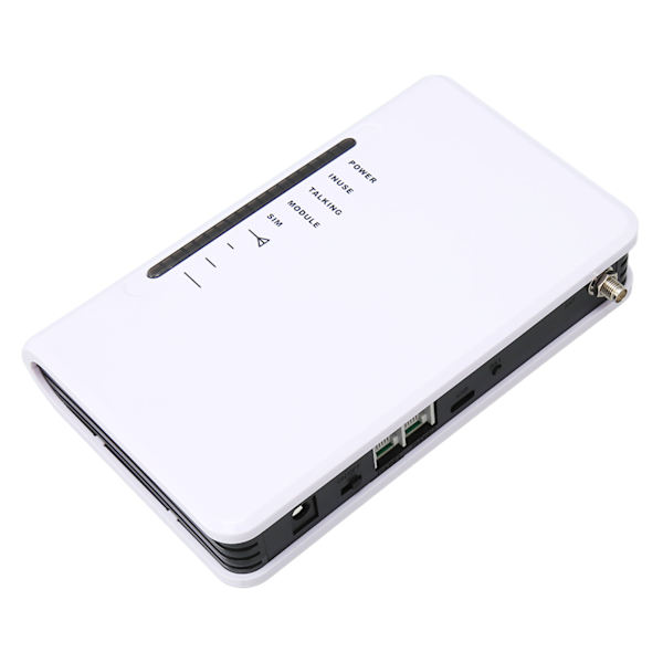 Fast trådløs terminal Quad Band 4G GSM-understøttet antipodal signal GSM Desktop Caller til kontor butik 100‑240V EU-stik
