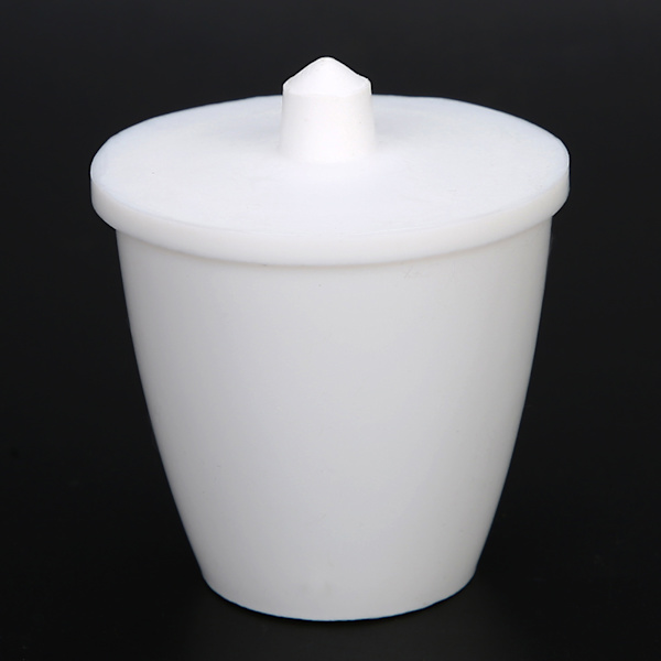 Laboratoriebeger Højformet PTFE-begerglas med låg Eksperimentel tilbehør 30ml