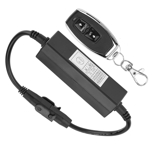 12V DC-motor linjärt ställdon Trådlös fjärrkontroll DPDT-omkopplare Framåt Bakåt