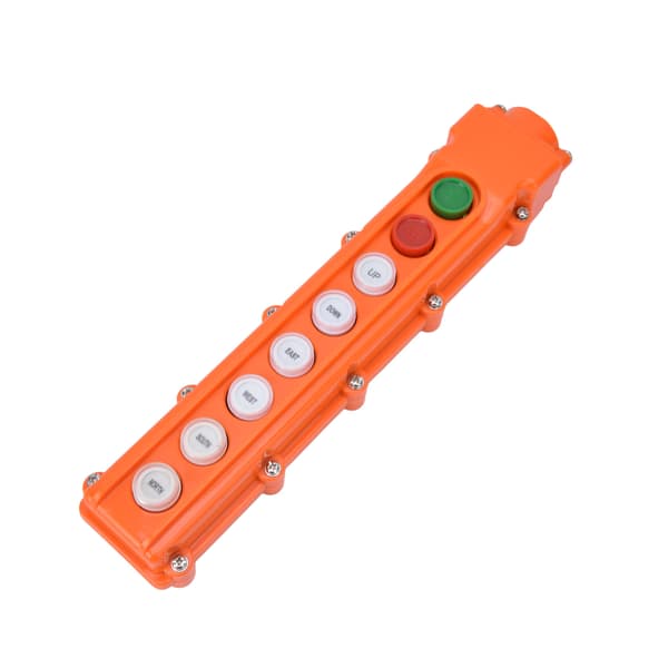 Kranfjärrkontroll Lyftströmbrytare Tryckknappslåda Regntät 220V/500V COB‑63A