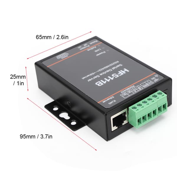 HF-5111B seriel server 3-i-1 RJ45 RS232/RS485/RS422 til Ethernet seriel server DTU