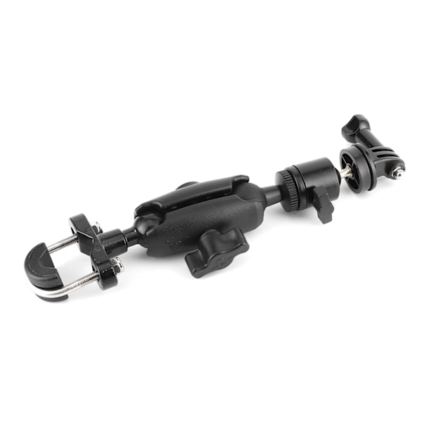 Motorcykel Action Kamerahållare Aluminiumlegering 360° Justerbar Recorder Mount Stativ för GoPro Styrfäste
