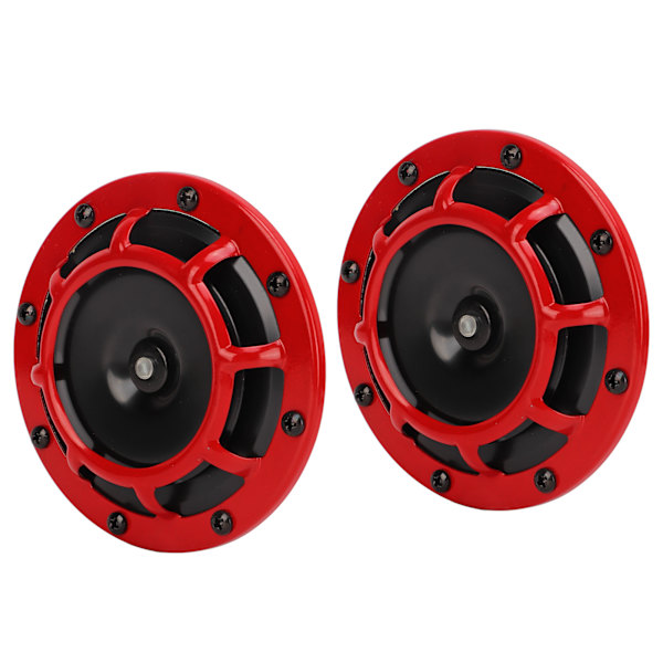 12V 115dB Elektrisk Bilhorn Super Tone Dobbelt Hornsett Universal for Lastebiler Bobiler Motorsykler UTVer ATV
