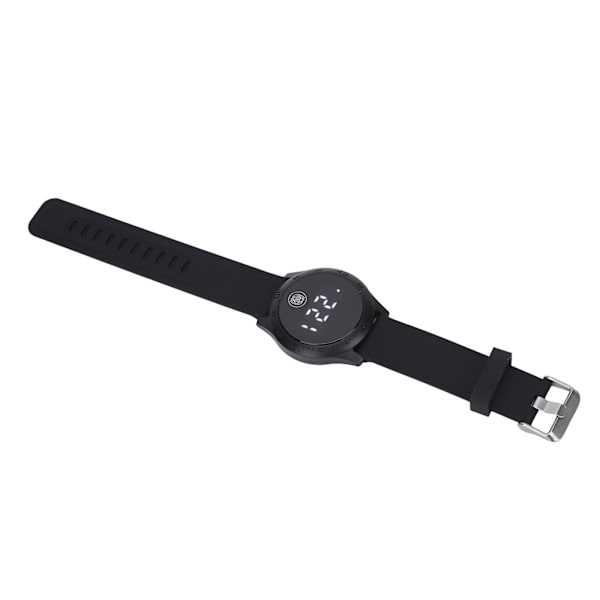 HZ2030 LED Digitalt Ur Koreansk Stil Vandafvisende Touch Snygt Armbåndsur til Mænd Kvinder Studerende Sort
