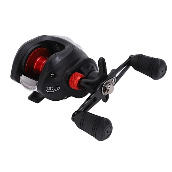Baitcasting Low Profile Reel Raft Fiskehjul 7.2:1 Utväxling Plast Wire Cup LK201 Högerhänt